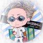 Kento Nanami - Jujutsu Kaisen Anime Bukatsu Series Baseball Pin Badge Button