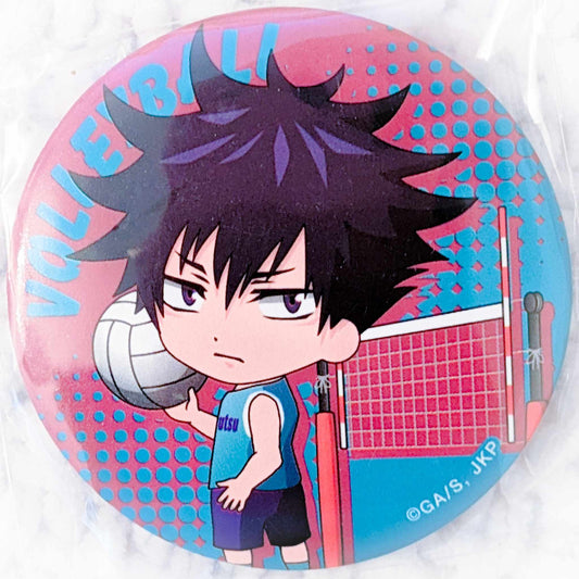 Megumi Fushiguro - Jujutsu Kaisen Anime Bukatsu Series Volleyball Pin Badge Button