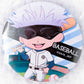 Satoru Gojo - Jujutsu Kaisen Anime Bukatsu Series Baseball Pin Badge Button