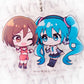 Hatsune Miku & Meiko - Vocaloid 16th Birthday Collaboration Acrylic Keychain