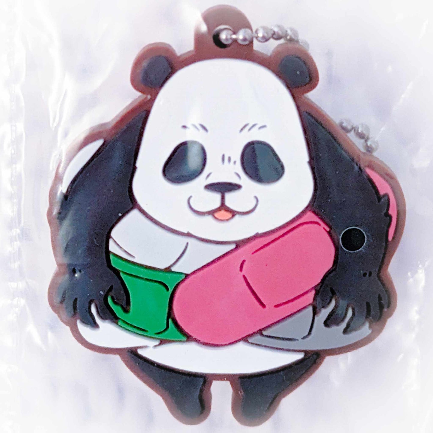 Panda - Jujutsu Kaisen Anime Chara Banchoukou Rubber Keychain