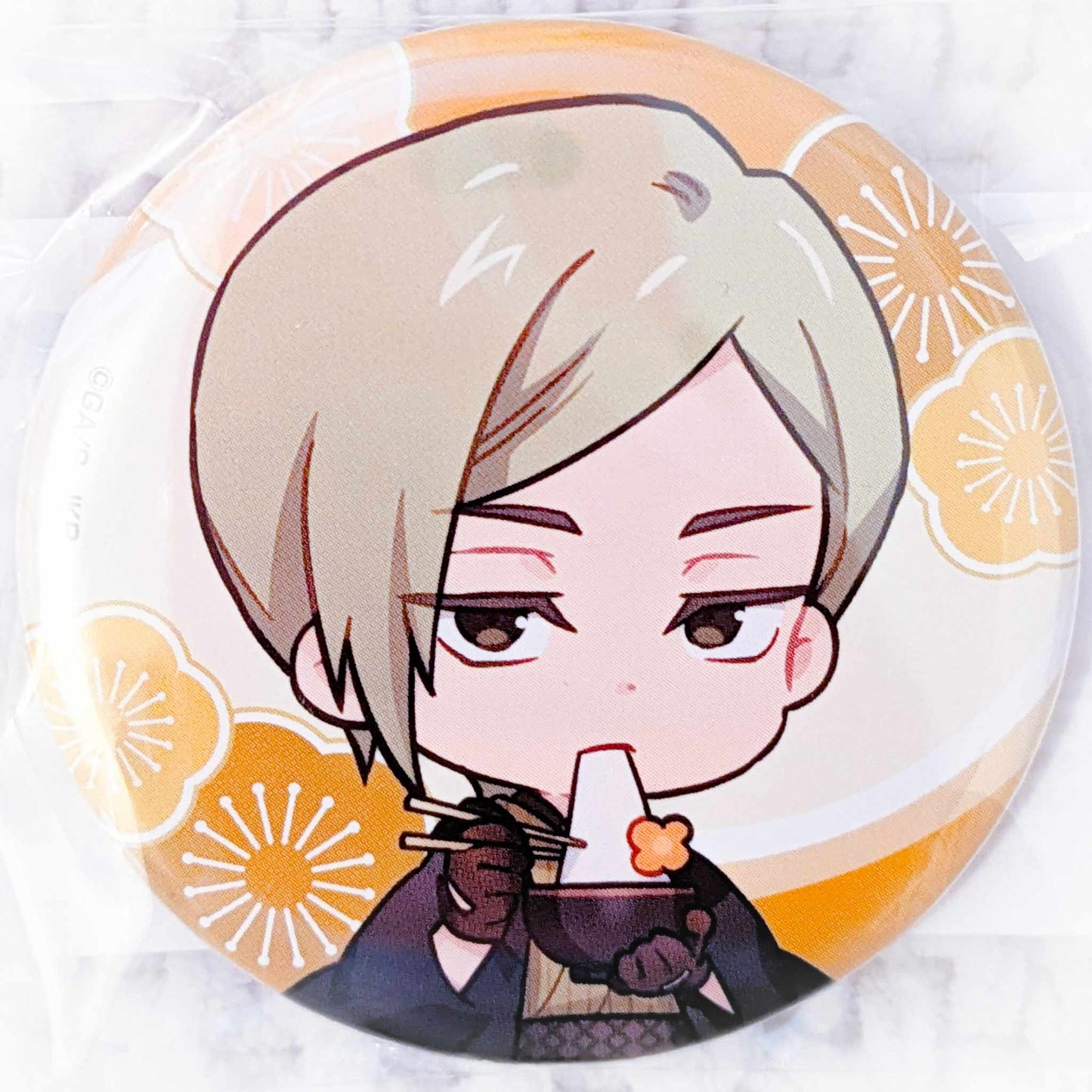 Kento Nanami - Jujutsu Kaisen Anime Marukuji Winter Holiday Pin Badge Button