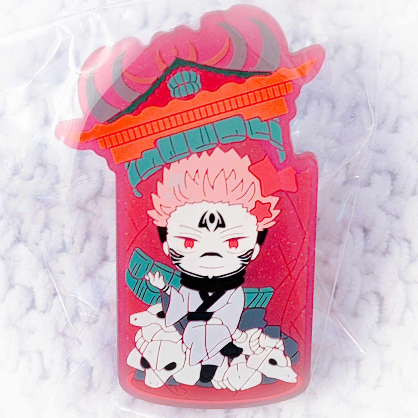 Ryomen Sukuna - Jujutsu Kaisen Anime Charatoria Rubber Clip Stand