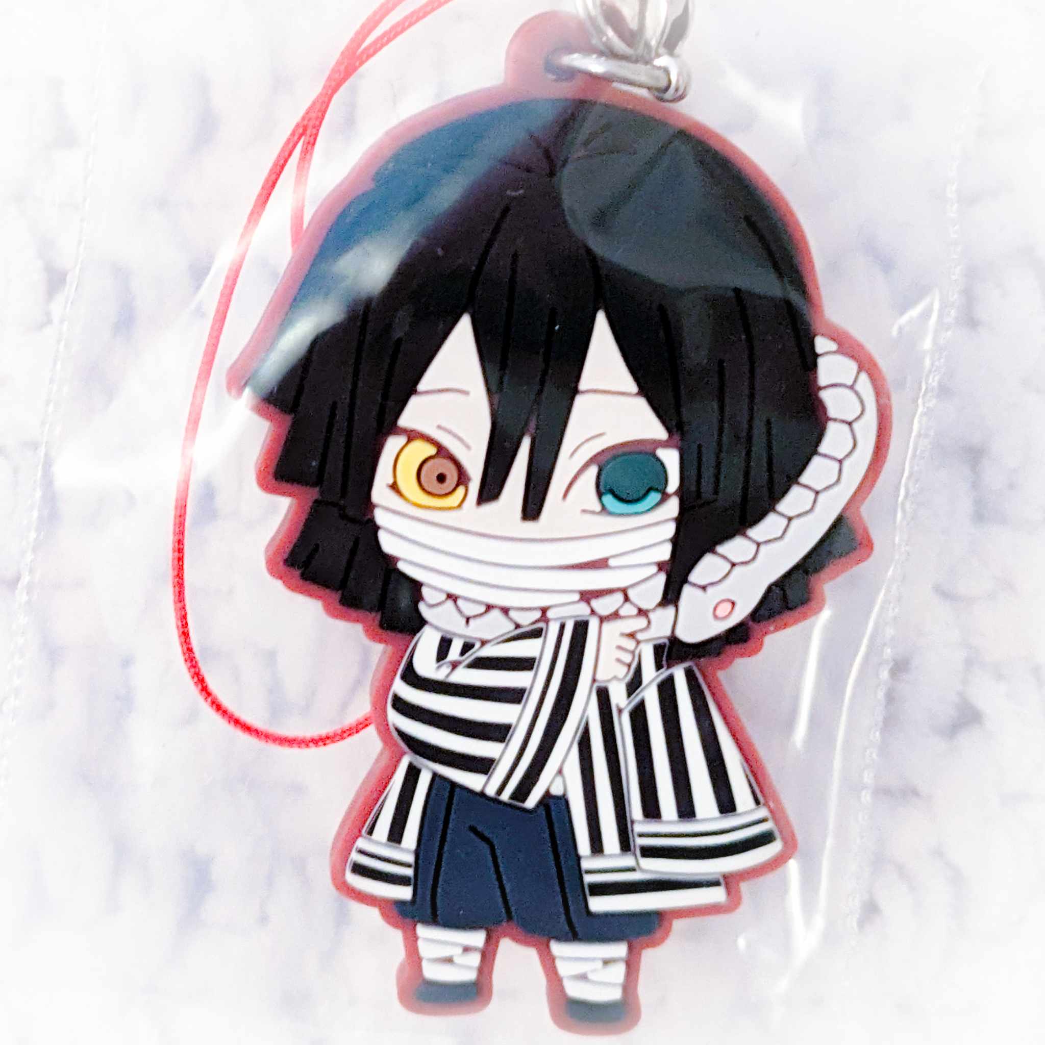 Obanai Iguro - Kimetsu no Yaiba Demon Slayer Anime Rubber Strap ...