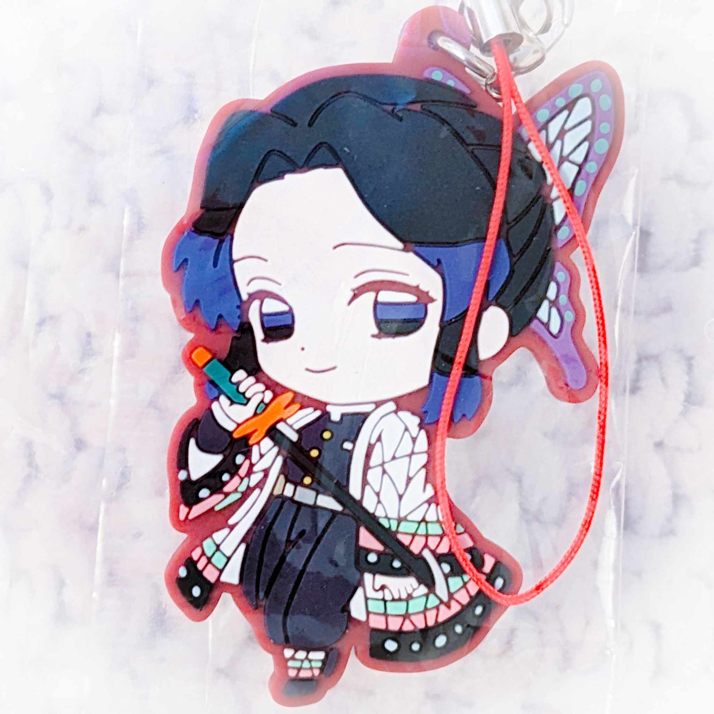 Shinobu Kocho - Kimetsu no Yaiba Demon Slayer Anime Rubber Strap