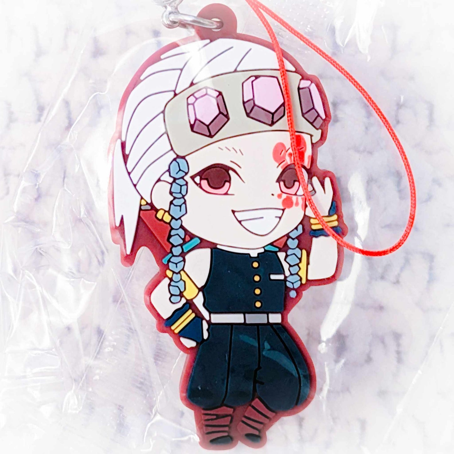 Tengen Uzui - Kimetsu no Yaiba Demon Slayer Anime Rubber Strap