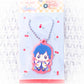 Kaito - Vocaloid Hatsune Miku's Diner ver. Anime Rubber Keychain