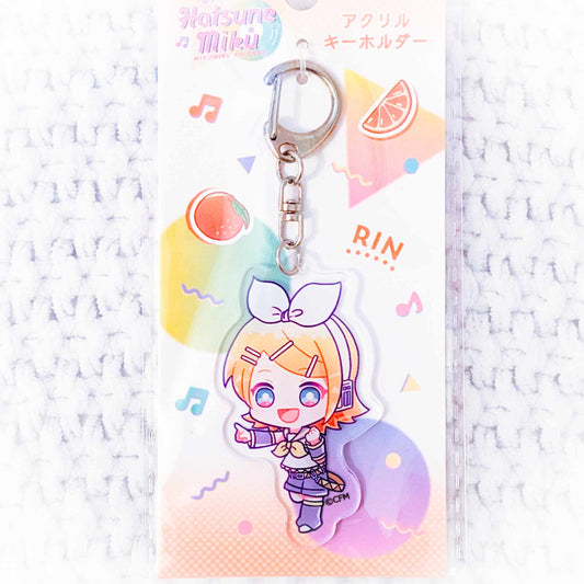 Kagamine Rin - Vocaloid Mikumiku Friends Anime Acrylic Keychain