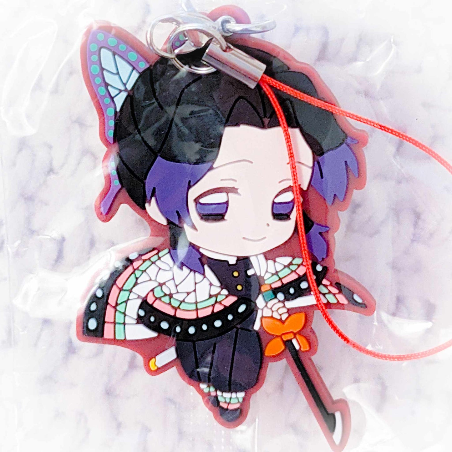 Shinobu Kocho - Kimetsu no Yaiba Demon Slayer Anime Rubber Strap