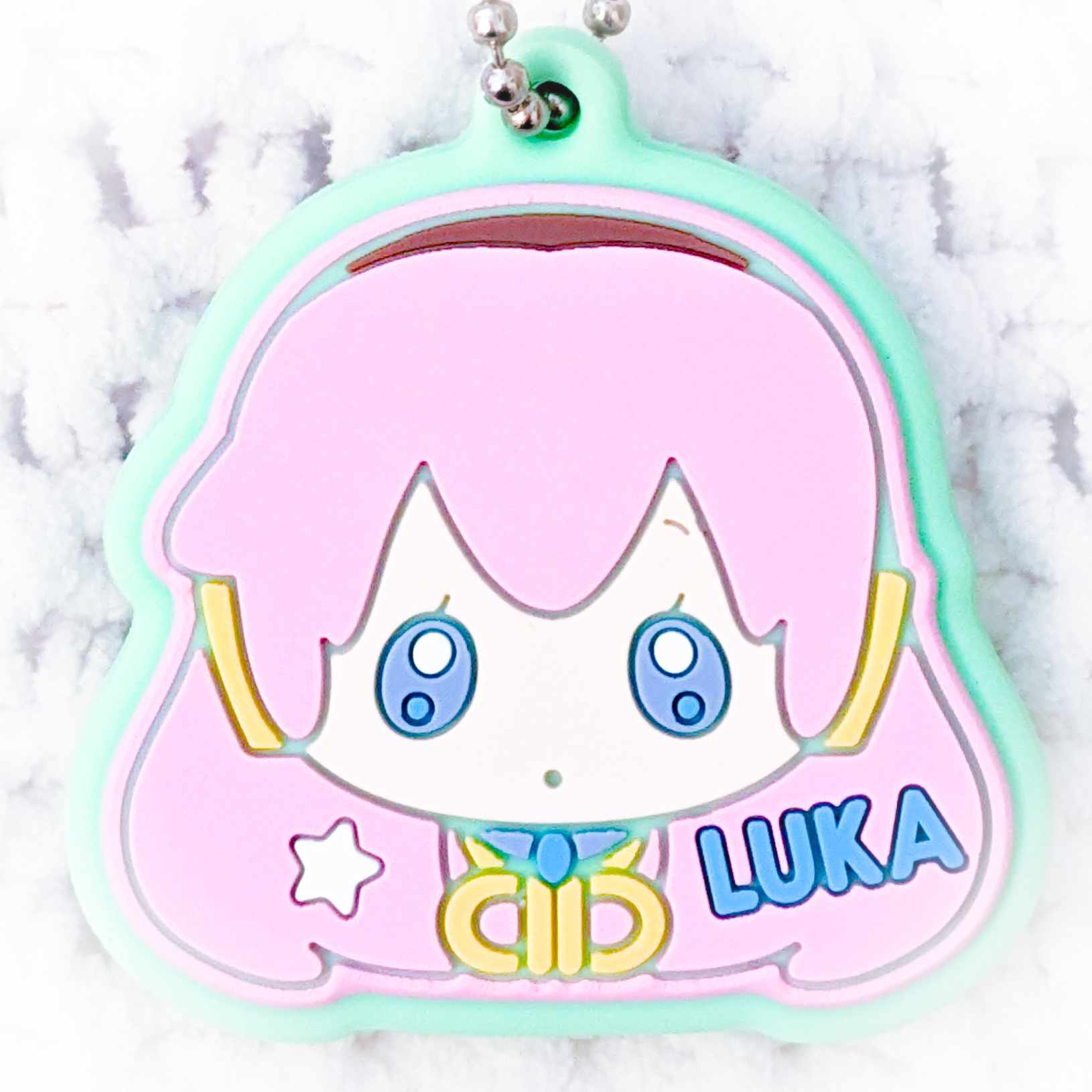 Megurine Luka - Vocaloid Hatsune Miku Dreamy Pattern Anime Rubber Keyc ...