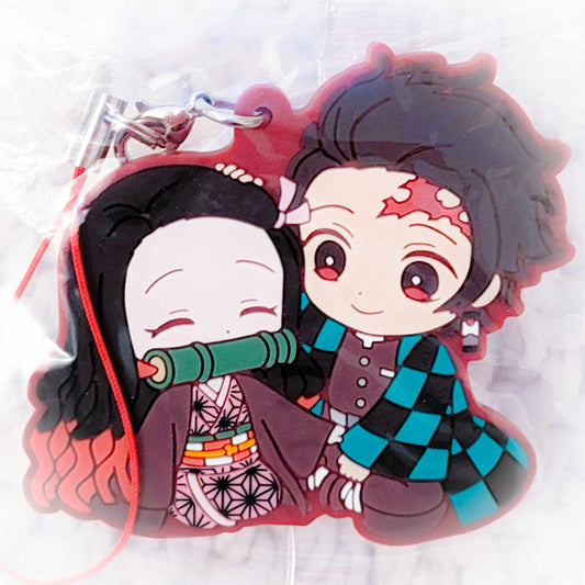 Tanjiro & Nezuko Kamado - Kimetsu no Yaiba Demon Slayer Anime Rubber Strap