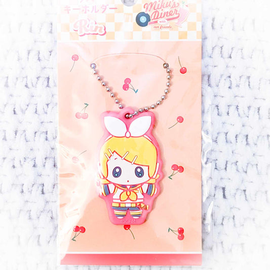 Kagamine Rin - Vocaloid Hatsune Miku's Diner ver. Anime Rubber Keychain