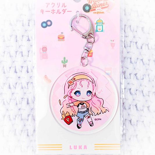 Megurine Luka - Vocaloid Hatsune Miku's Diner ver. Anime Acrylic Keychain