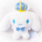 Cinnamoroll 20th Anniversary Crown Fluffy Stuffed Plush Sanrio