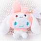 Cinnamoroll x My Melody - Cinnamoroll 20th Anniversary Sanrio Stuffed Plush Keychain