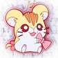 Sandy - Torahamu-chan - Hamtaro Anime Ichiban Kuji Rubber Keychain