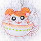 Hamtaro - Hamtaro Anime Tea Cup Acrylic Keychain