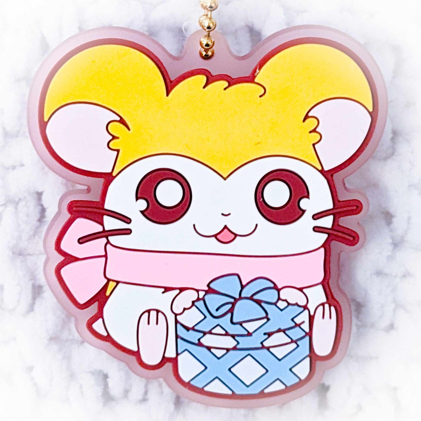 Pashmina - Mafura-chan - Hamtaro Anime Ichiban Kuji Rubber Keychain