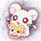 Bijou - Ribon-chan - Hamtaro Anime Ichiban Kuji Rubber Keychain