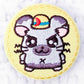 Boss - Taisho-kun - Hamtaro Anime Embroidered Pin Badge Button