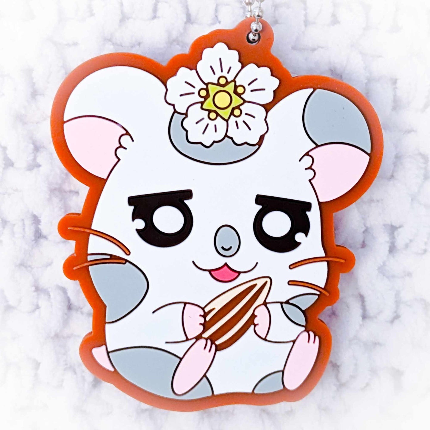 Oxnard - Koshi-kun - Hamtaro Anime Ichiban Kuji Rubber Keychain