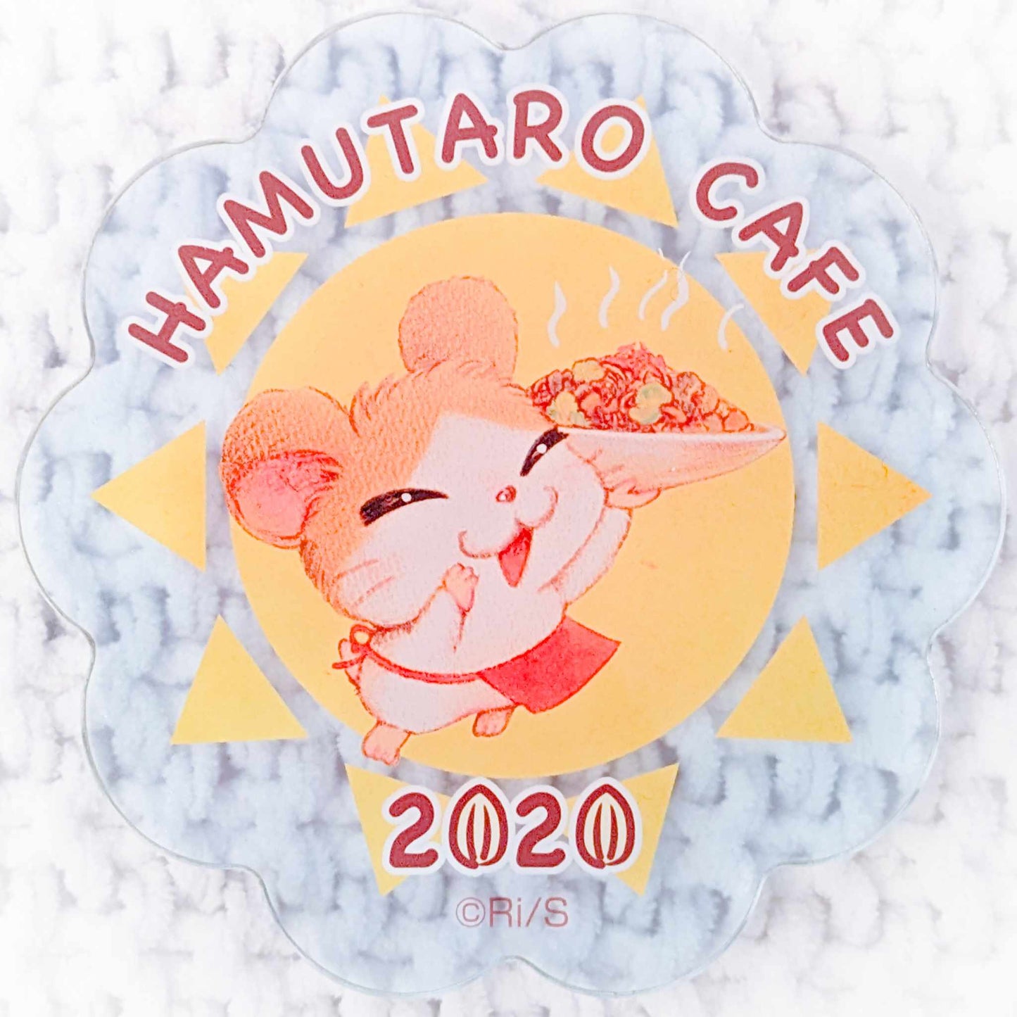 Howdy - Maido-kun - Hamtaro Anime 2020 Cafe Acrylic Coaster