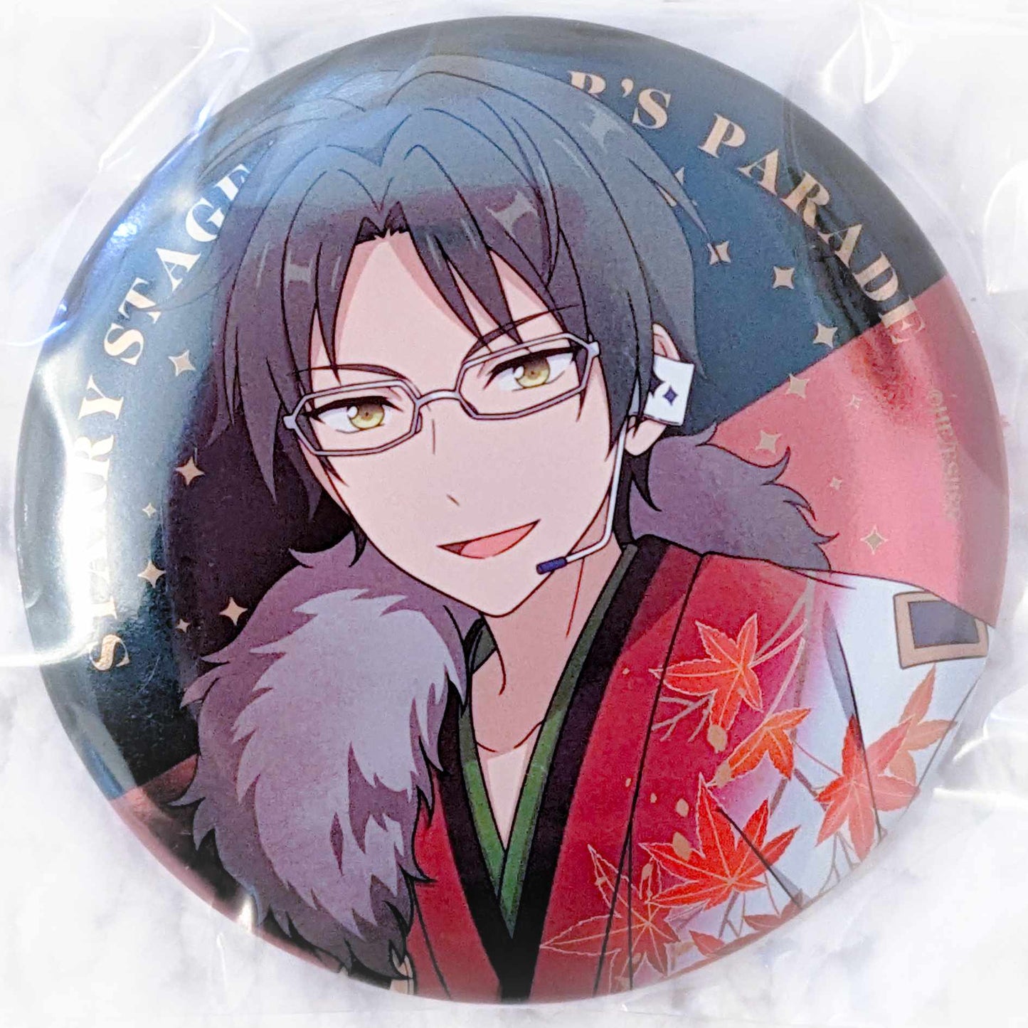 Keito Hasumi - Ensemble Stars! AKATSUKI Anime Pin Badge Button