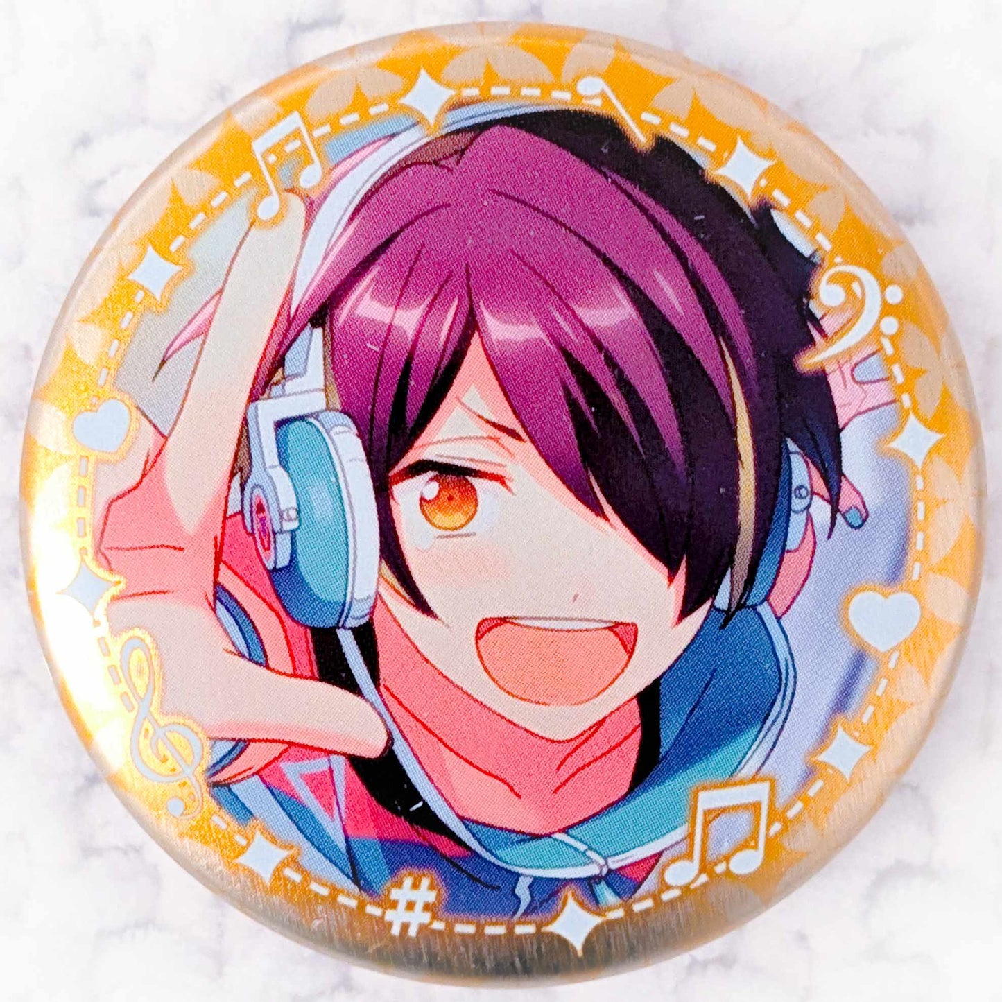 Shinobu Sengoku - Ensemble Stars! RYUSEITAI Anime Pin Badge Button