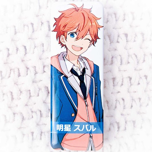 Subaru Akehoshi - Ensemble Stars! Trickstar Anime Rectangle Shaped Pin Badge Button