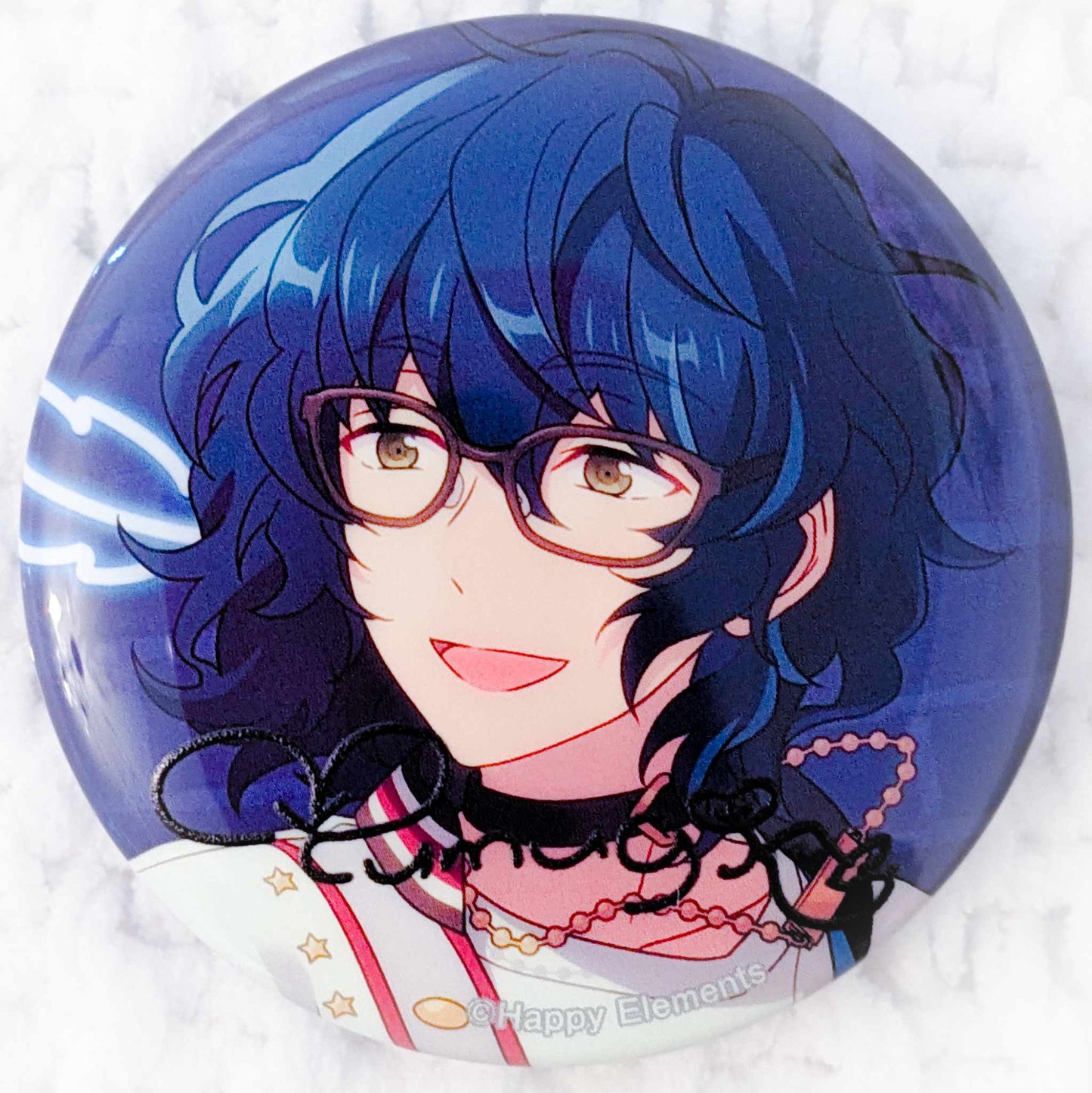 Tsumugi Aoba - Ensemble Stars! Switch Anime Autograph Pin Badge Button