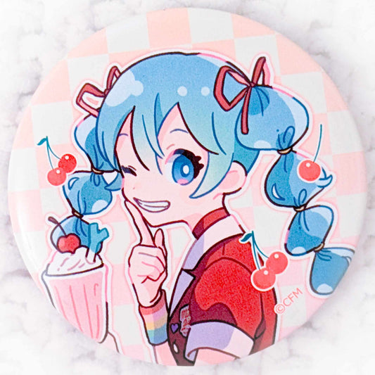 Hatsune Miku - Vocaloid Hatsune Miku's Diner ver. Anime Pin Badge Button