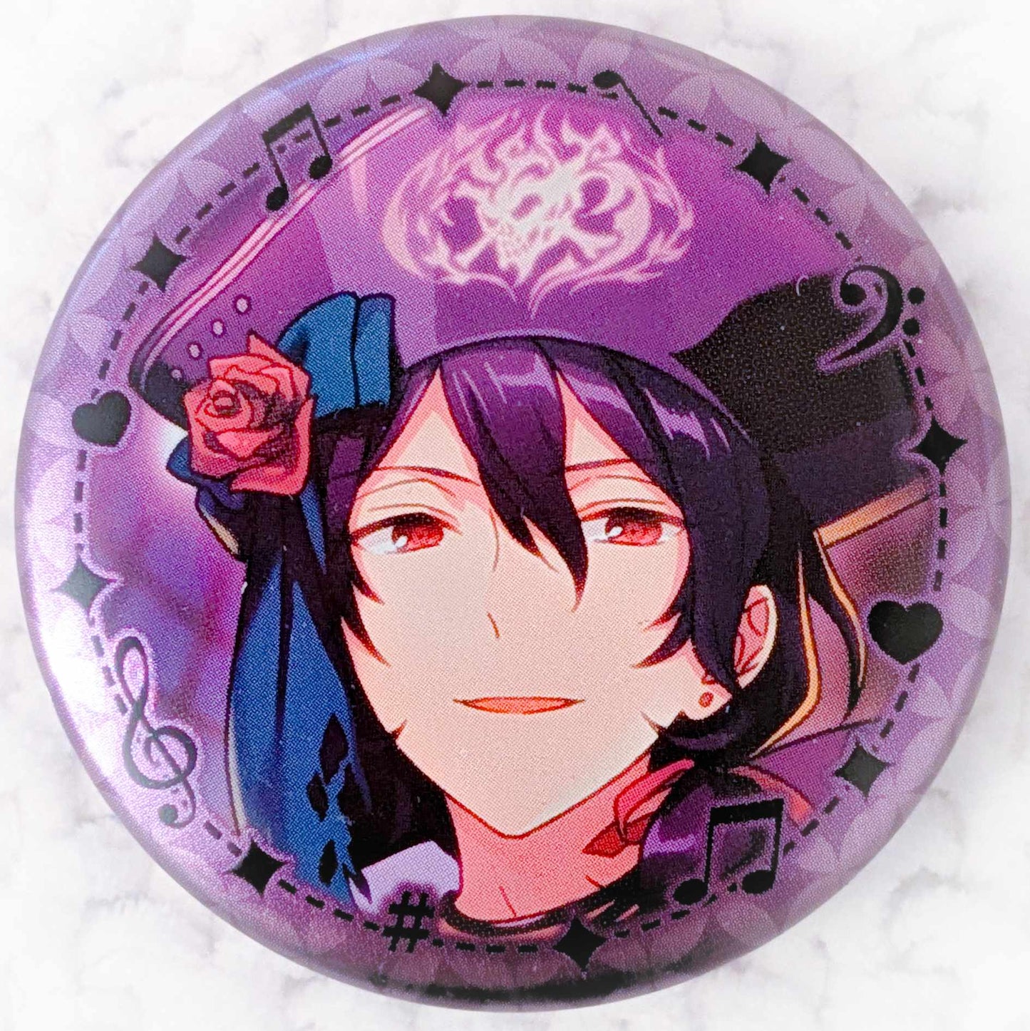 Rei Sakuma - Ensemble Stars! UNDEAD Anime Pin Badge Button