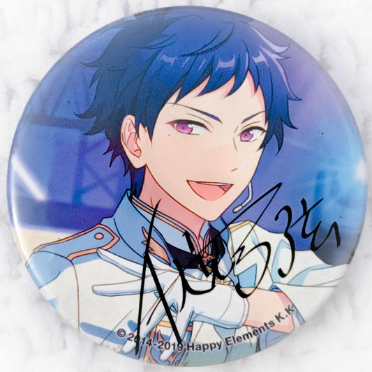 Yuzuru Fushimi - Ensemble Stars! fine Anime Autograph Pin Badge Button