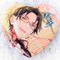 Keito Hasumi - Ensemble Stars! AKATSUKI Anime Heart Shaped Pin Badge Button