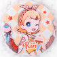 Kagamine Rin - Vocaloid Hatsune Miku's Diner ver. Anime Pin Badge Button