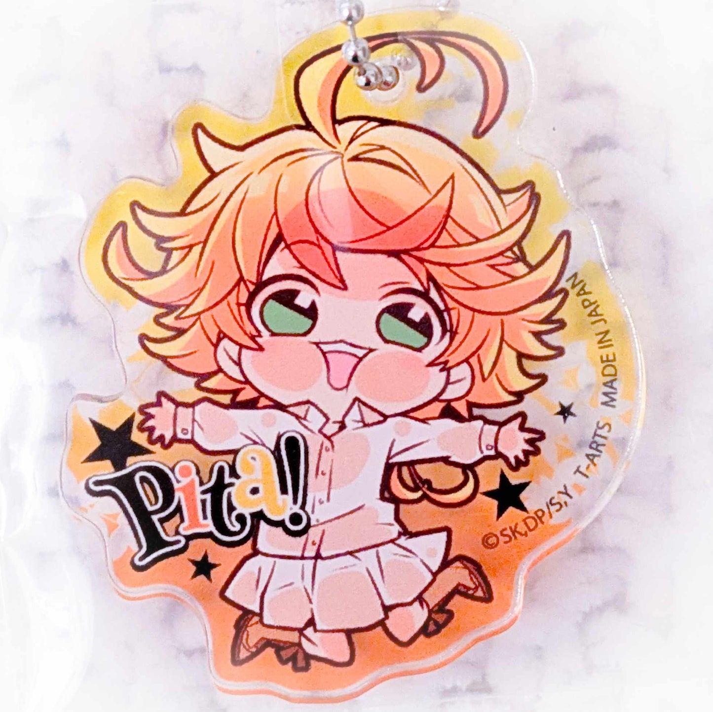 Emma - The Promised Neverland Anime Pita Acrylic Keychain