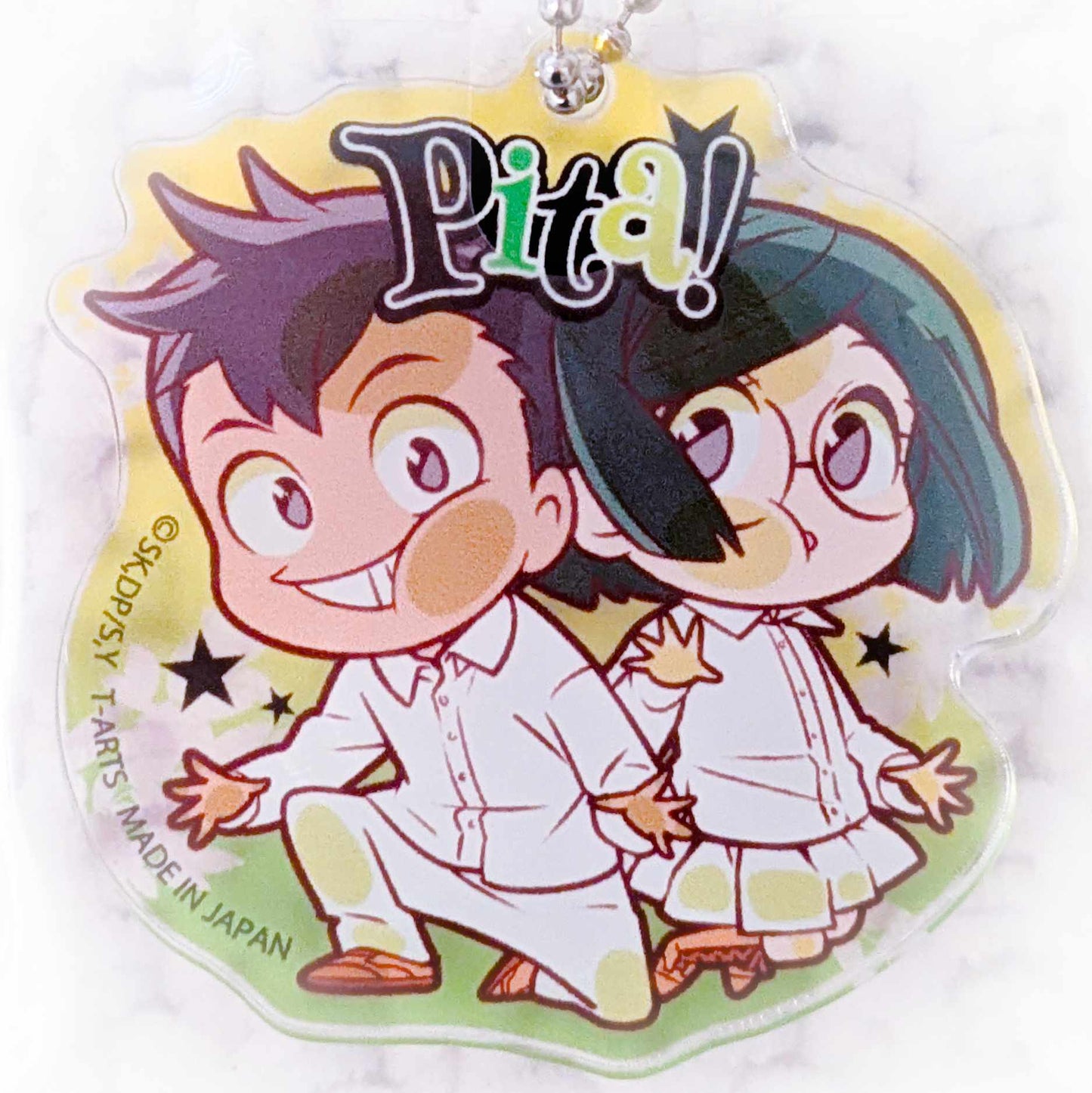 Don & Gilda - The Promised Neverland Anime Pita Acrylic Keychain