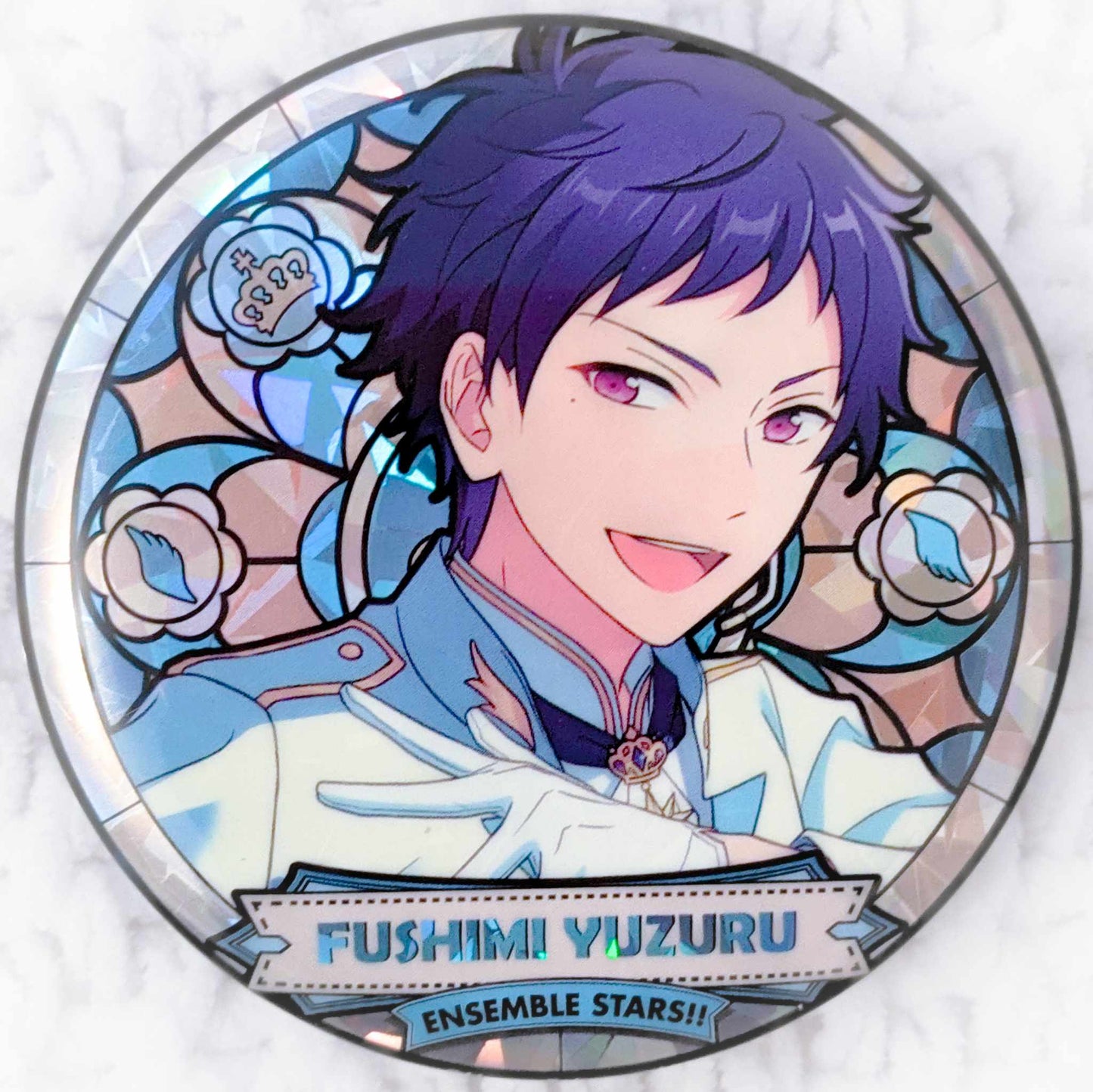 Yuzuru Fushimi - Ensemble Stars! fine Anime Pin Badge Button