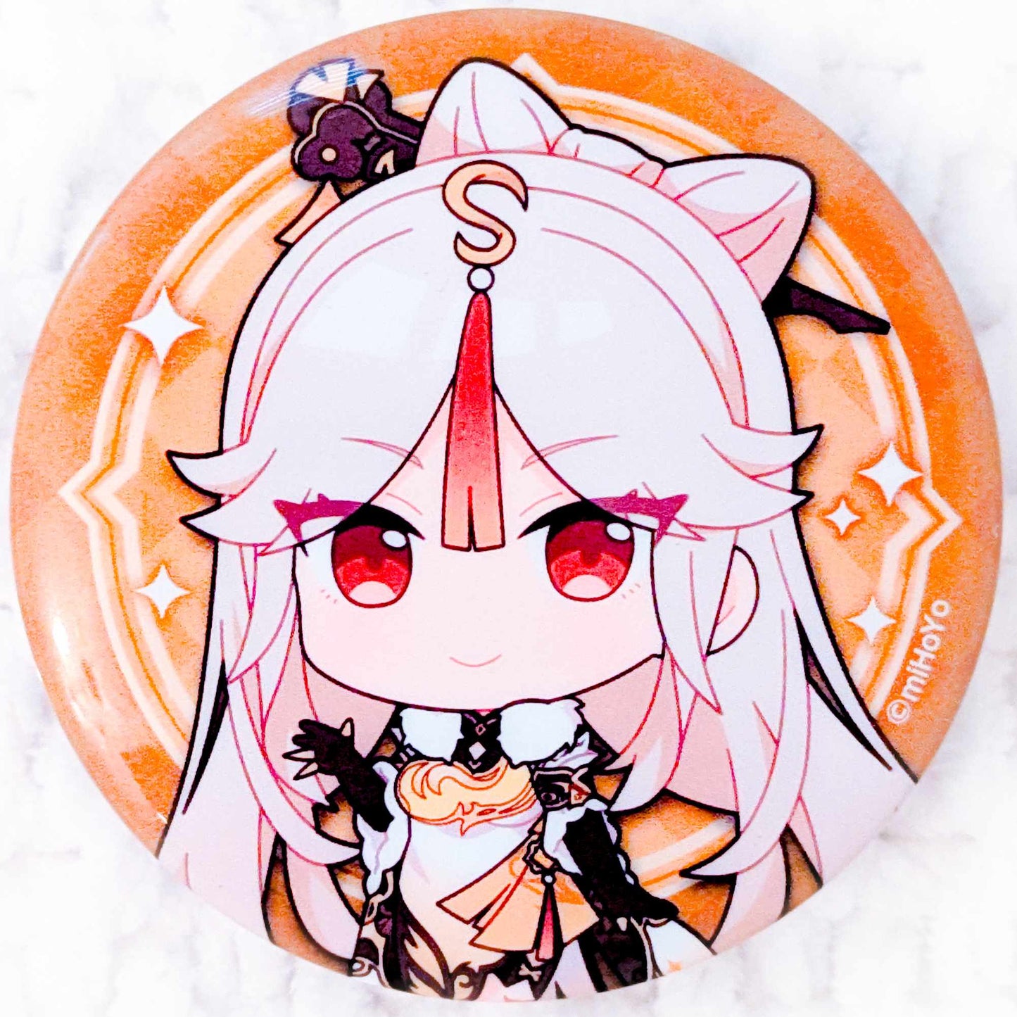 Ningguang - Genshin Impact miHoYo Pin Badge Button