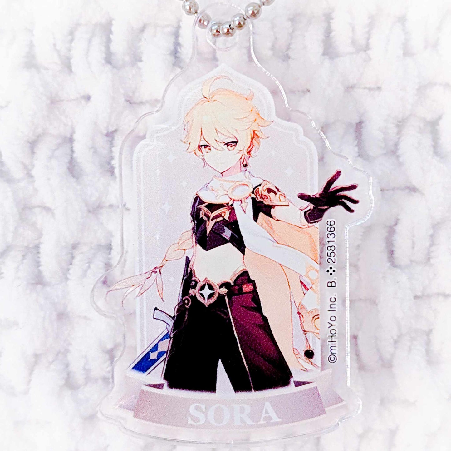 Aether (Traveler) - Genshin Impact miHoYo Acrylic Keychain