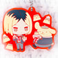 Kenma Kozume & Pompompurin - Haikyuu x Sanrio Anime Collaboration Rubber Keychain