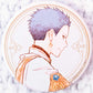 Mitsuhide Lowen - Snow White With The Red Hair 20th Anniversary Art Exhibition Pin Badge Button