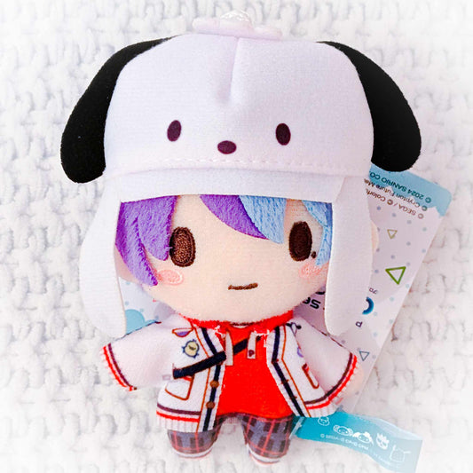 Aoyagi Toya & Pochacco - Project Sekai Hatsune Miku Colorful Stage x Sanrio Chibi Plush