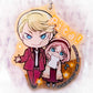 Francis Scott Key Fitzgerald & Louisa May Alcott - Bungo Stray Dogs Anime Pita! Acrylic Keychain