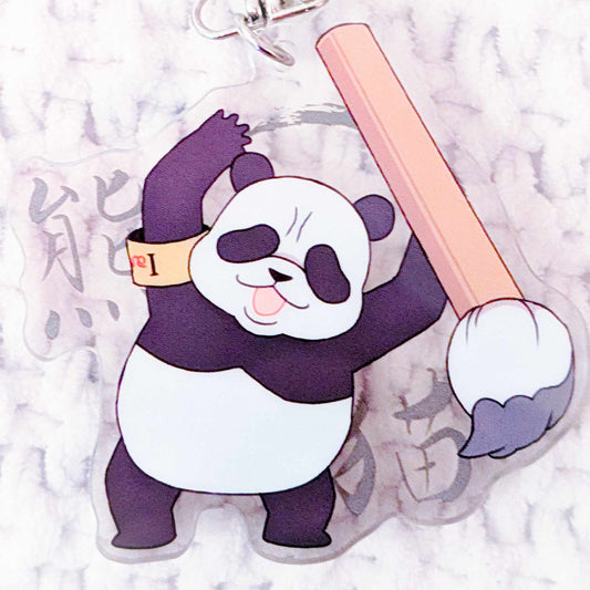Panda - Jujutsu Kaisen Anime Fudemame Acrylic Keychain