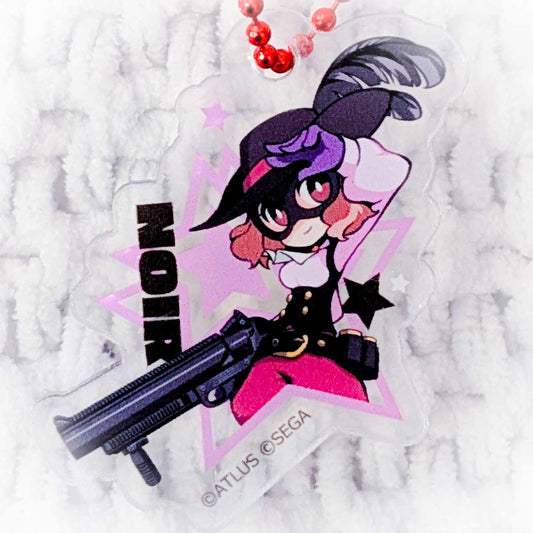 Haru Okumura - Noir - Persona 5 Tactica Anime Acrylic Keychain