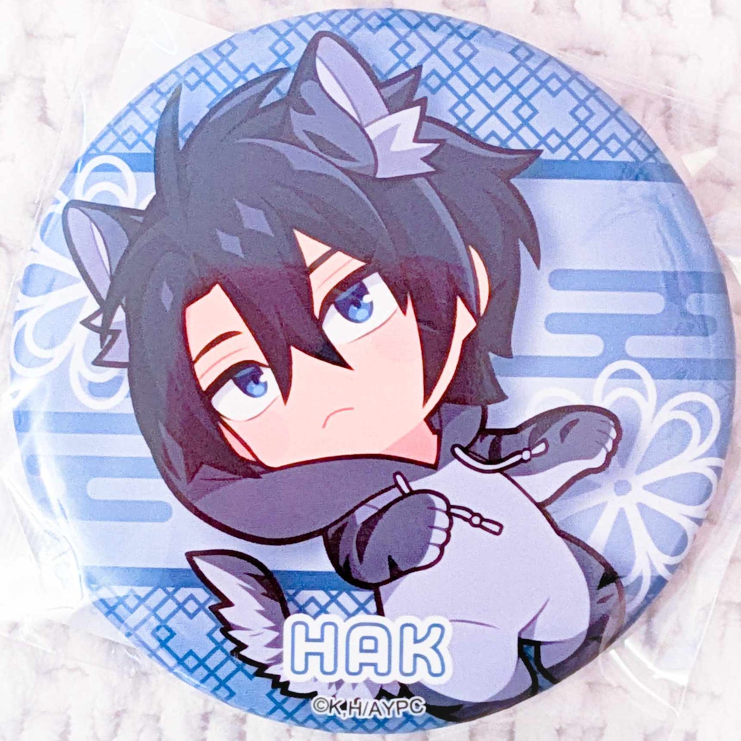 Son Hak - Yona of the Dawn Anime Cat Kuji Pin Badge Button