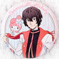 Osamu Dazai x My Melody - Bungo Stray Dogs x Sanrio Pin Badge Button