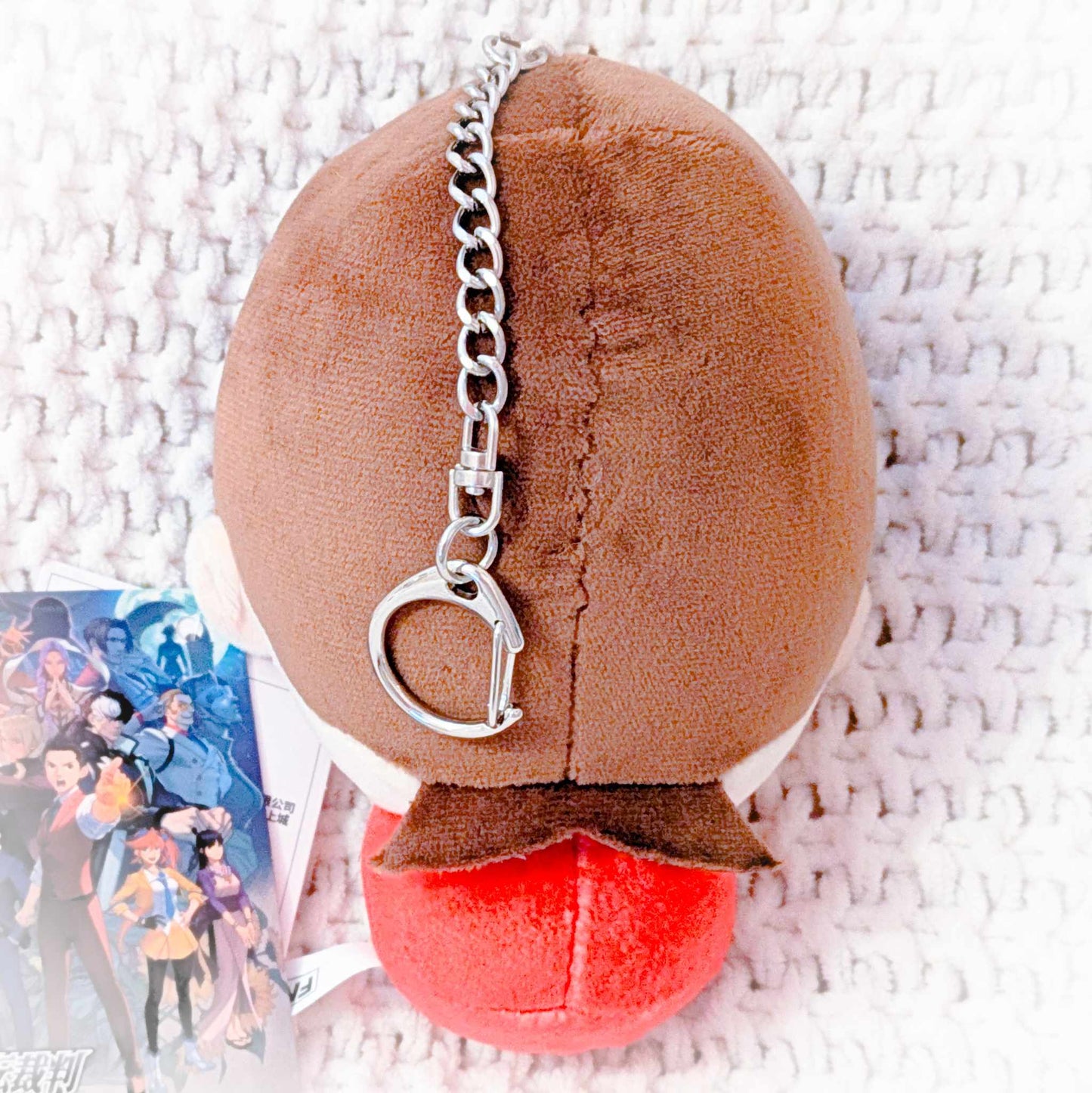 Apollo Justice - Apollo Justice Ace Attorney Fanthful Plush Keychain