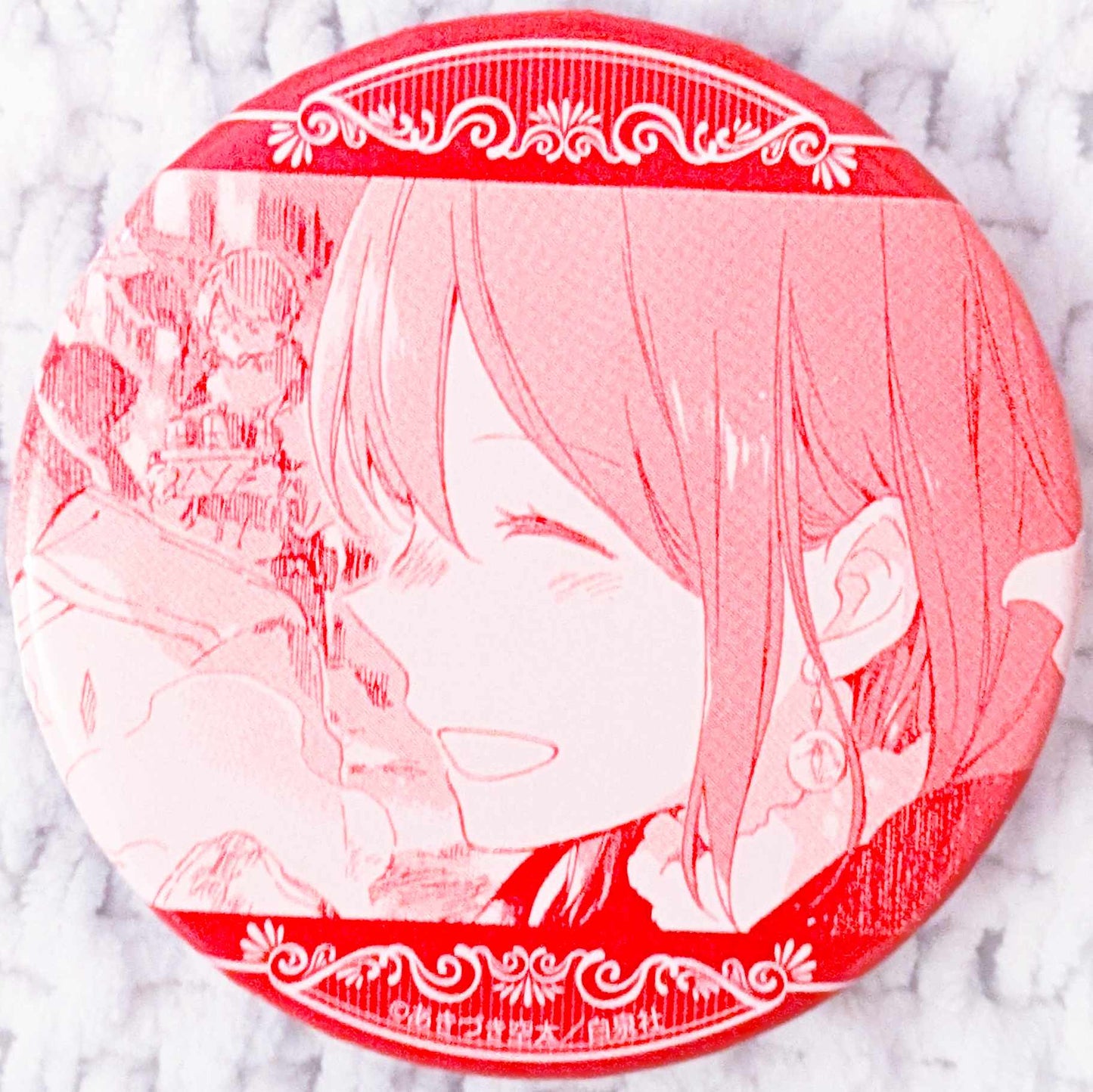 Shirayuki - Snow White With The Red Hair 20th Anniversary Art Exhibition Pin Badge Button